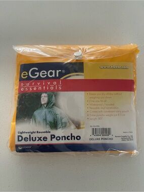 Free if bundle from 20$ Lightweight rain Poncho
